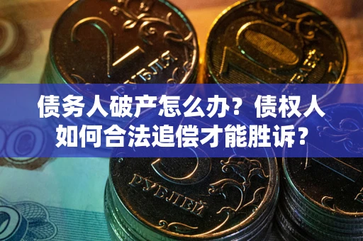 武汉债务人破产怎么办？债权人如何合法追偿才能胜诉？