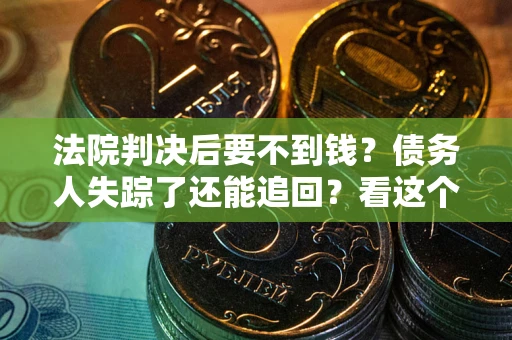 武汉法院判决后要不到钱？债务人失踪了还能追回？看这个方法！