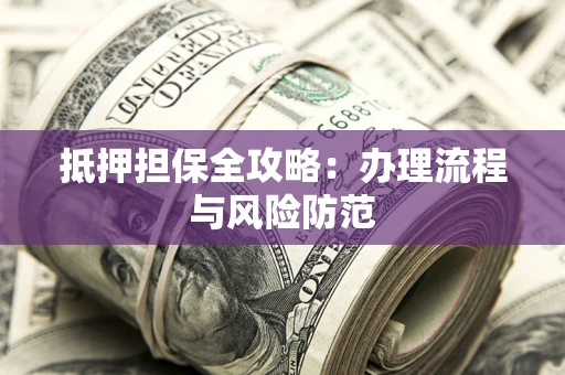 武汉抵押担保全攻略：办理流程与风险防范