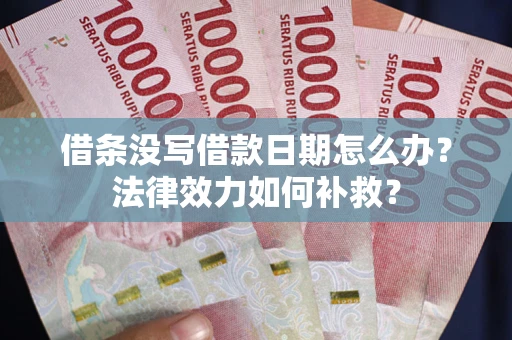 武汉借条没写借款日期怎么办?法律效力如何补救? 武汉借条没写借款日期怎么办?法律效力如何补救?