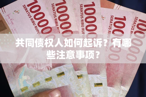 武汉共同债权人如何起诉？有哪些注意事项？